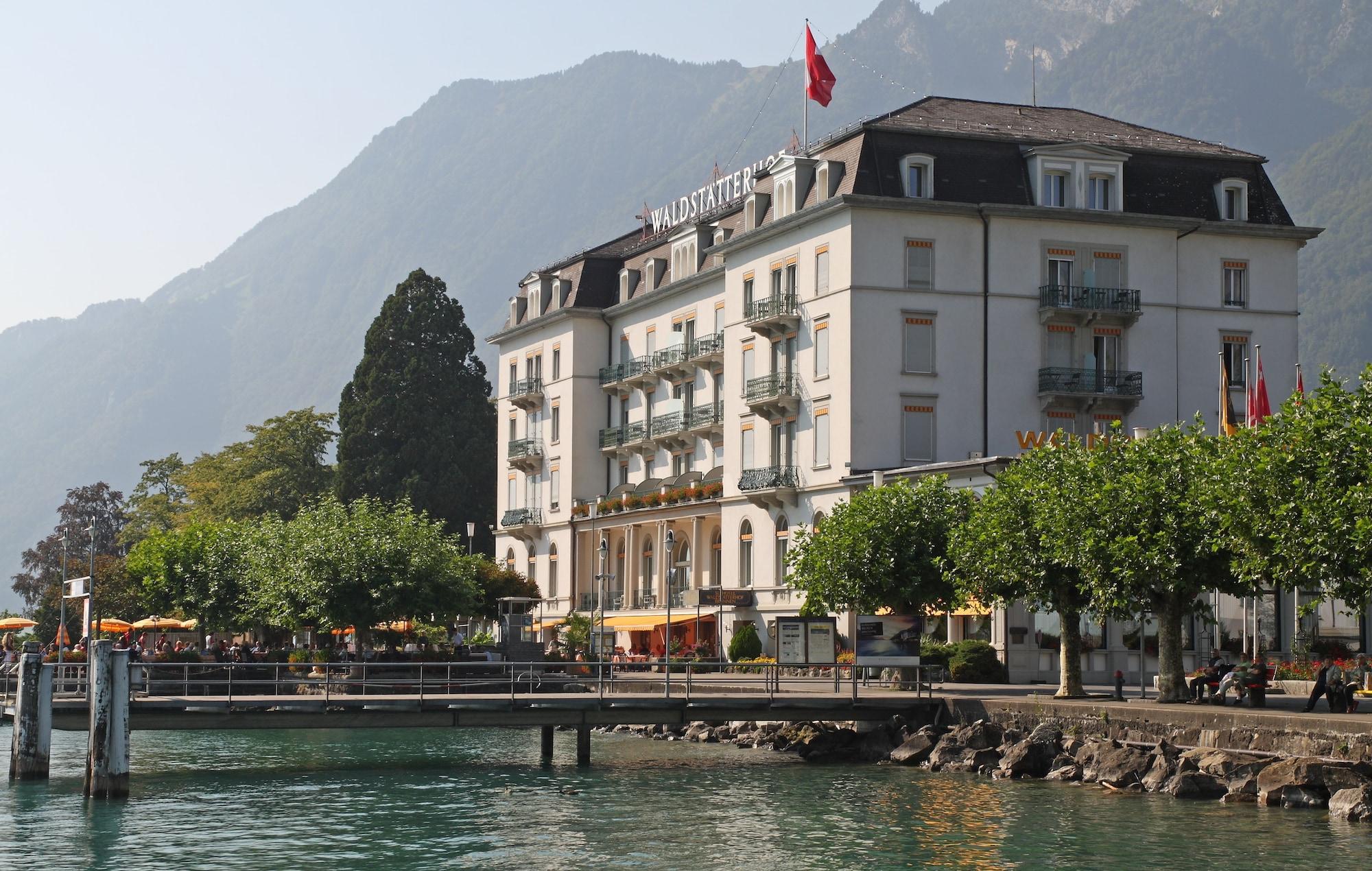 Seehotel Waldstaetterhof Swiss Quality Бруннен Экстерьер фото