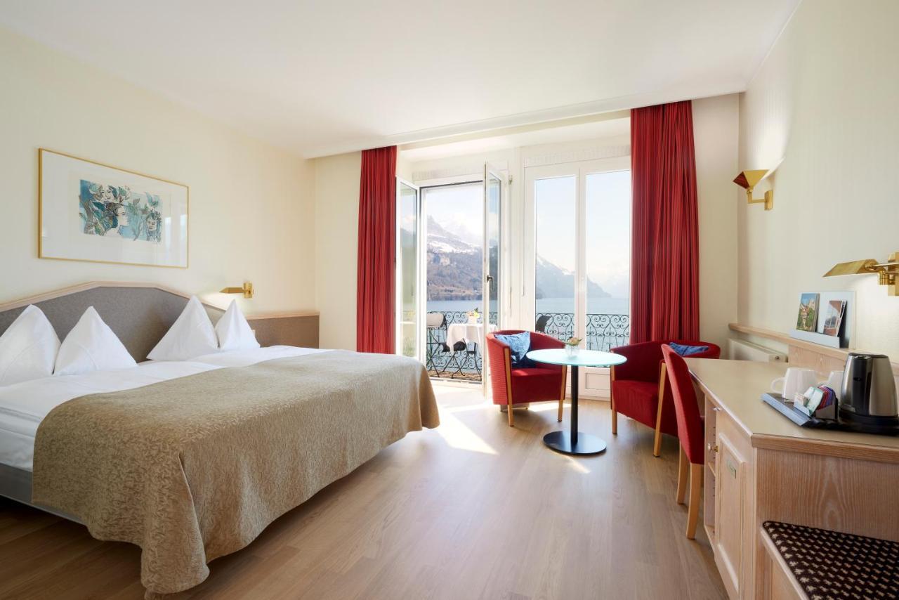 Seehotel Waldstaetterhof Swiss Quality Бруннен Экстерьер фото