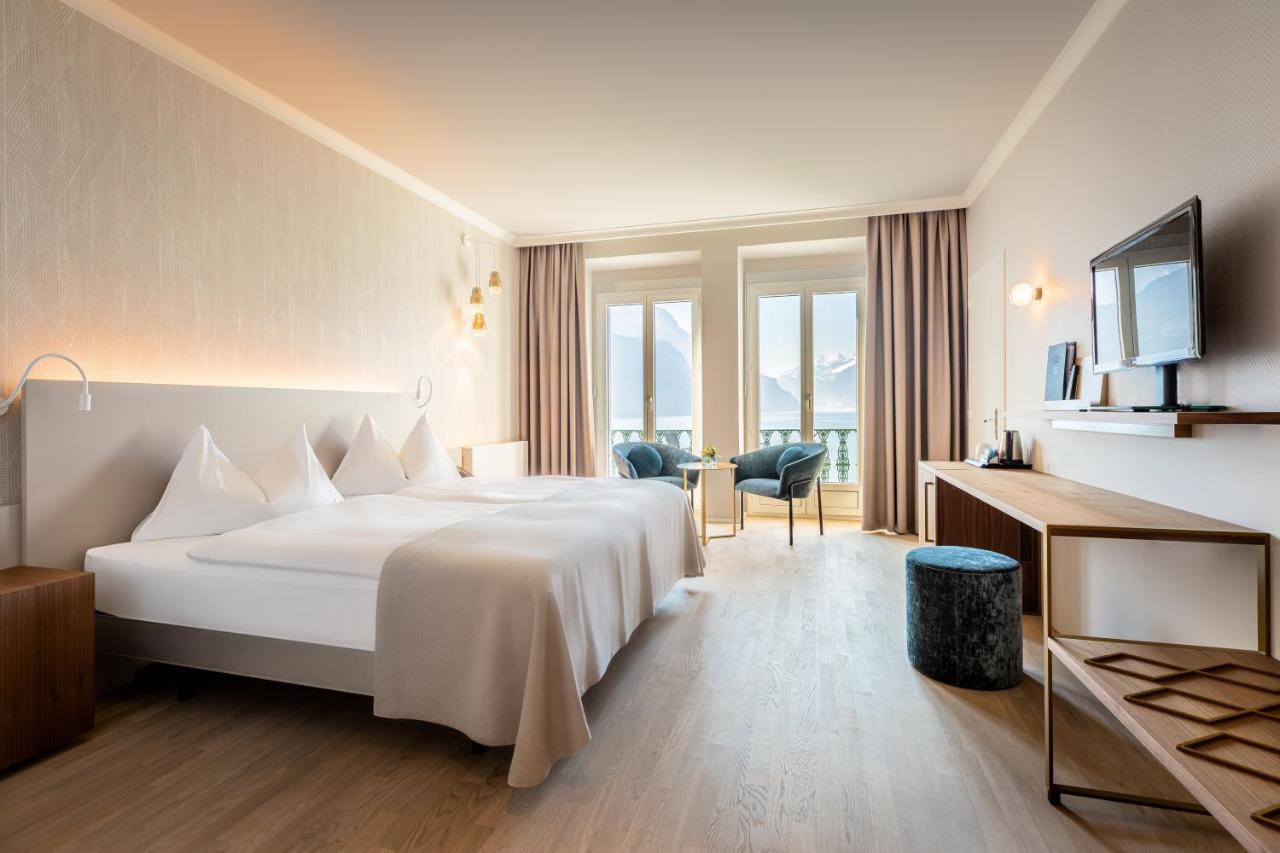 Seehotel Waldstaetterhof Swiss Quality Бруннен Экстерьер фото