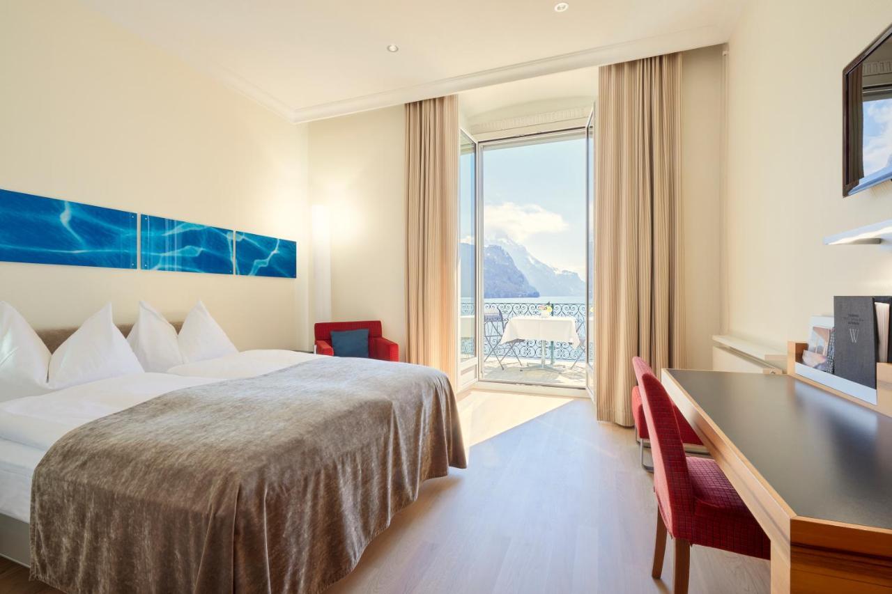 Seehotel Waldstaetterhof Swiss Quality Бруннен Экстерьер фото