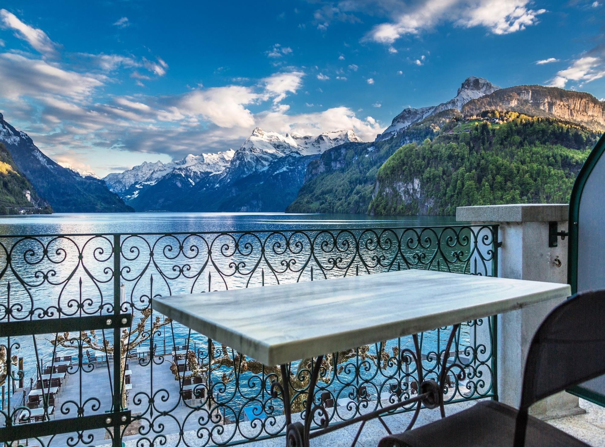 Seehotel Waldstaetterhof Swiss Quality Бруннен Экстерьер фото